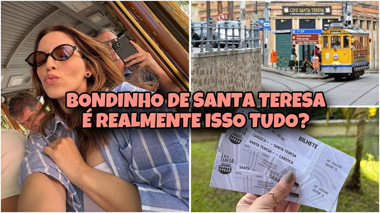 VALE A PENA ANDAR NO BONDINHO DE SANTA TERESA? MOSTREI TUDO!