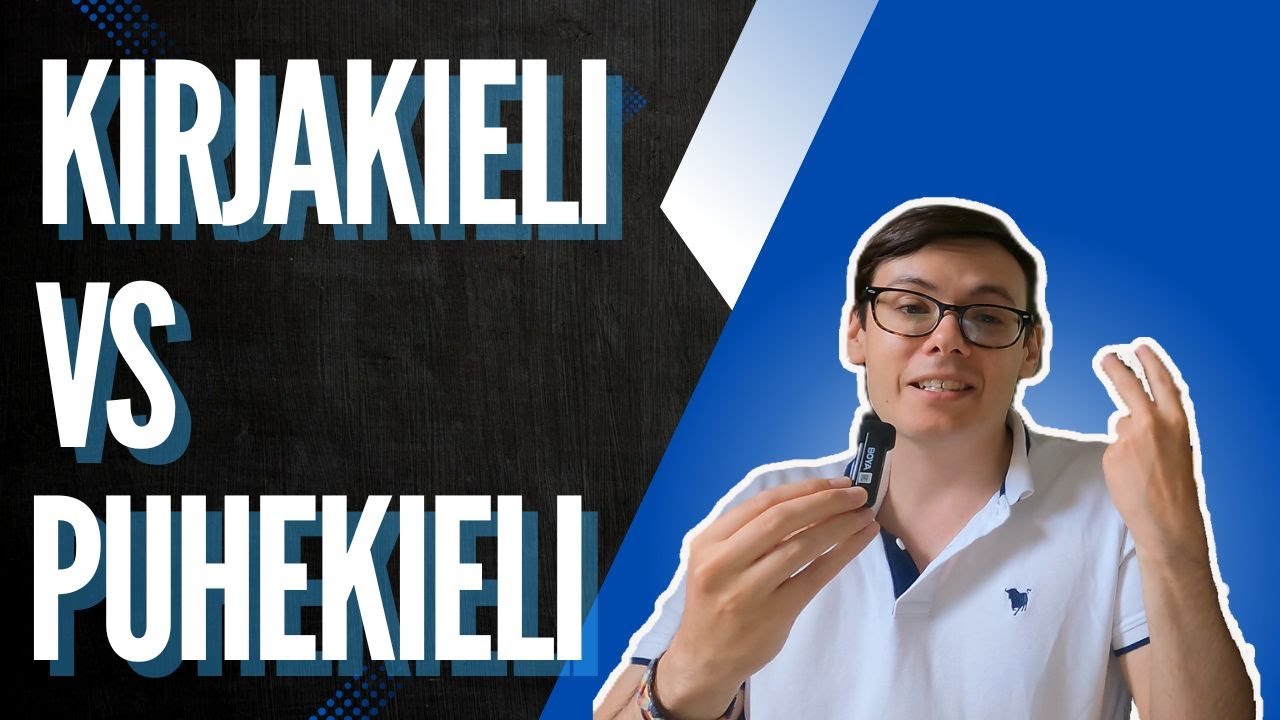 FINLAND&Ecirc;S FORMAL E INFORMAL: KIRJAKIELI x PUHEKIELI