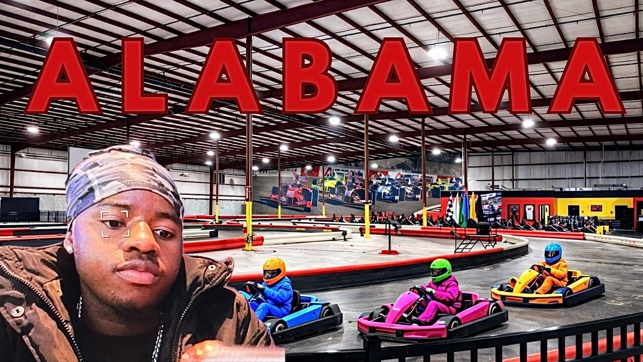 I WENT KARTING AND EXPLORED ALABAMA 🏎️‼️