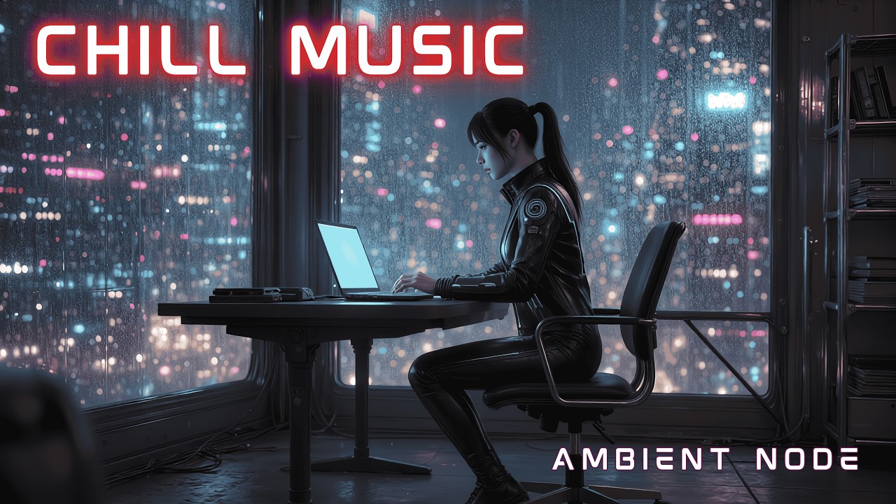 Cyberpunk Rain // 1 Hour Chill Music for Coding & Focus