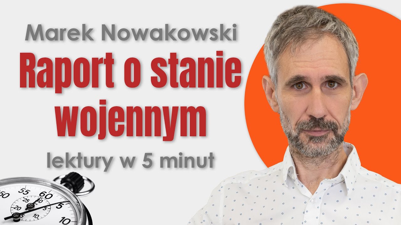 Raport o stanie wojennym - Streszczenie i opracowanie w 5 minut - Marek Nowakowski #matura