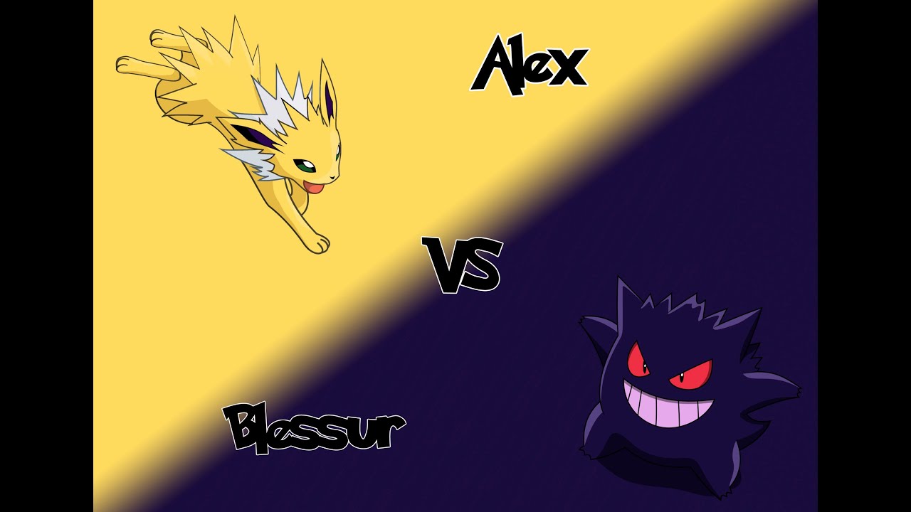 POK&Eacute;MON X COMBATE ONLINE: ALEX VS BLESSUR