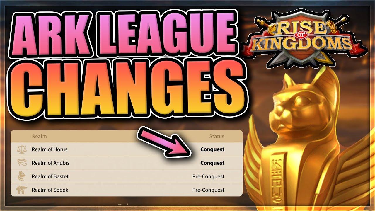 Ark of Osiris League Rules, Changes, and Realm Listings in Rise of Kingdoms