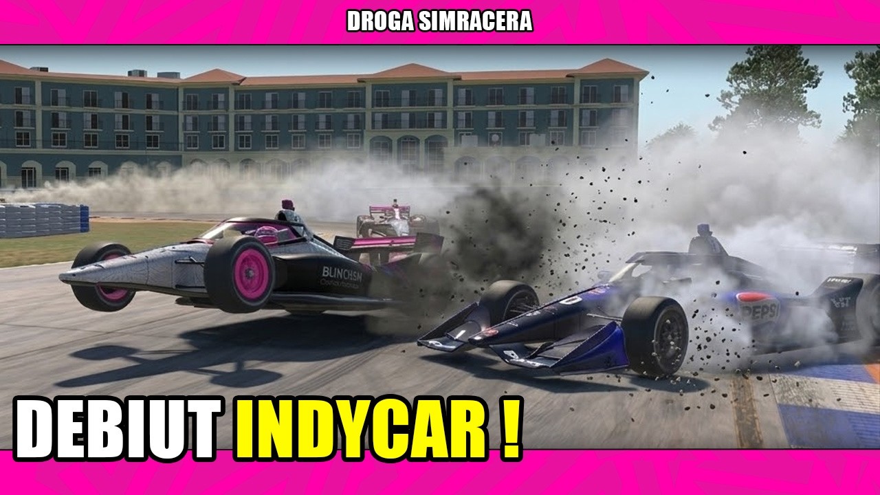 Debiut w IndyCar na Sebringu | Chaos, walka i przetrwanie | Droga Simracera #4