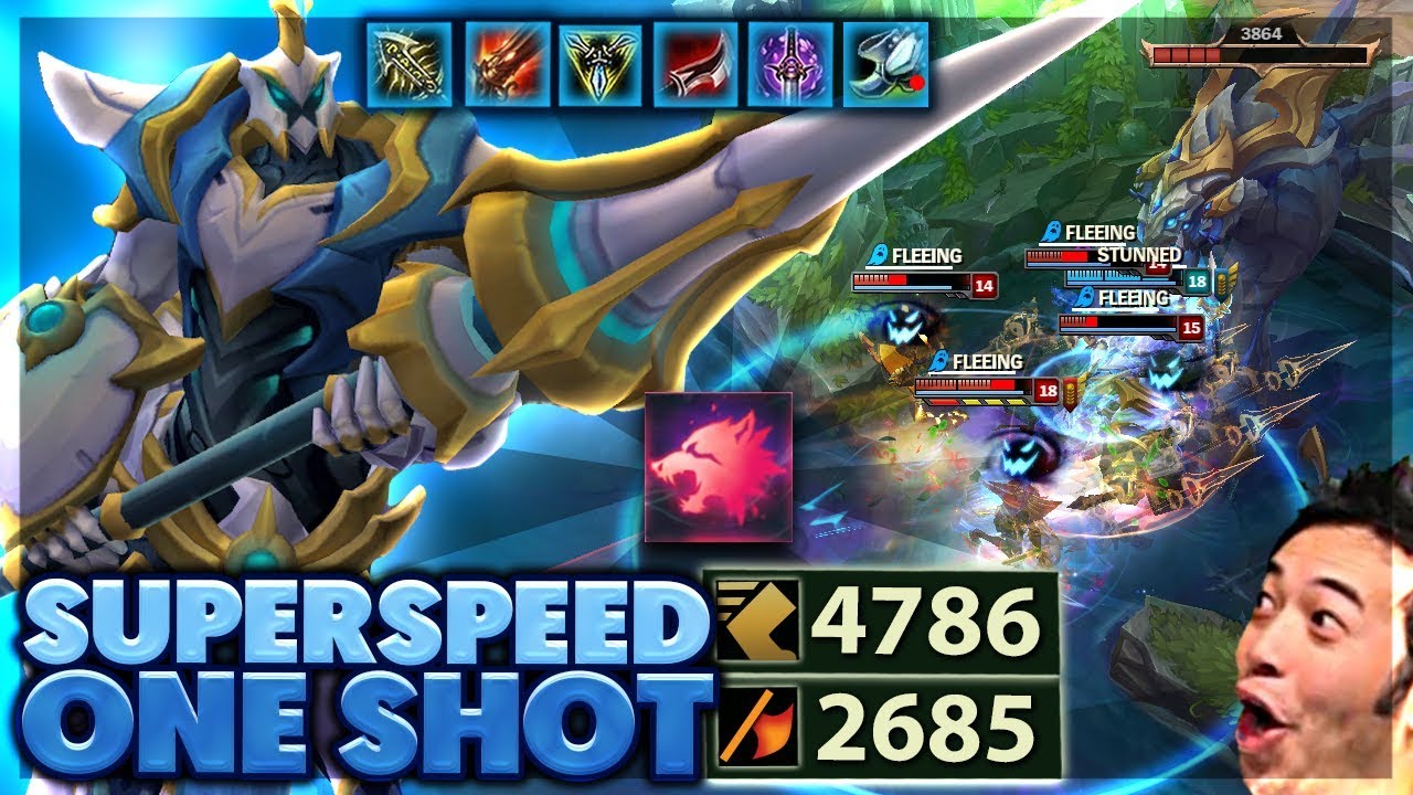 MOST AD EVER | 500$ SKIN | SUPERSPEED CRIT HECARIM - BunnyFuFuu
