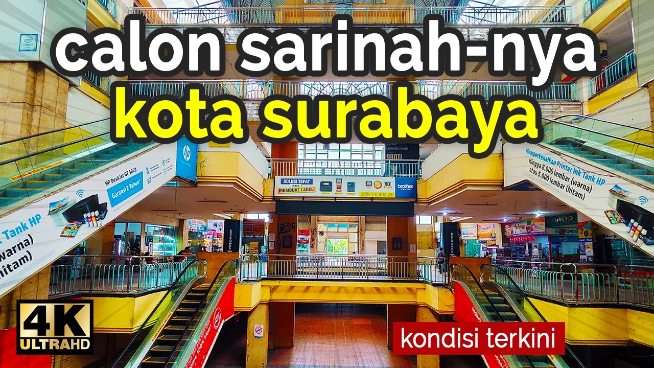 GAK NYANGKA‼️ Kondisi Terkini THR Mall Surabaya Bekas Pusat IT Terbesar di Indonesia Timur 【4K】