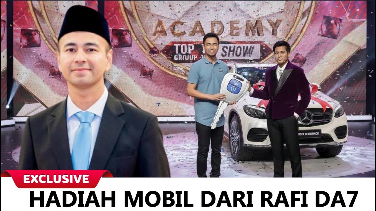 RAFFI AHMAD BERIKAN HADIAH MOBIL BARU KE VALEN PEMEKASAN USAI TAMPIL DI TOP 7 TADI MALAM