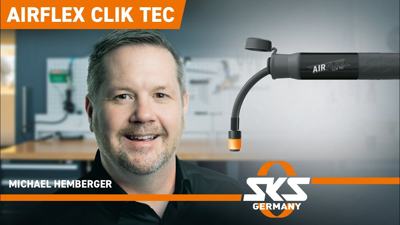 So funktioniert die AIRFLEX CLIK TEC Minipumpe | How the AIRFLEX CLIK TEC mini pump works 💪