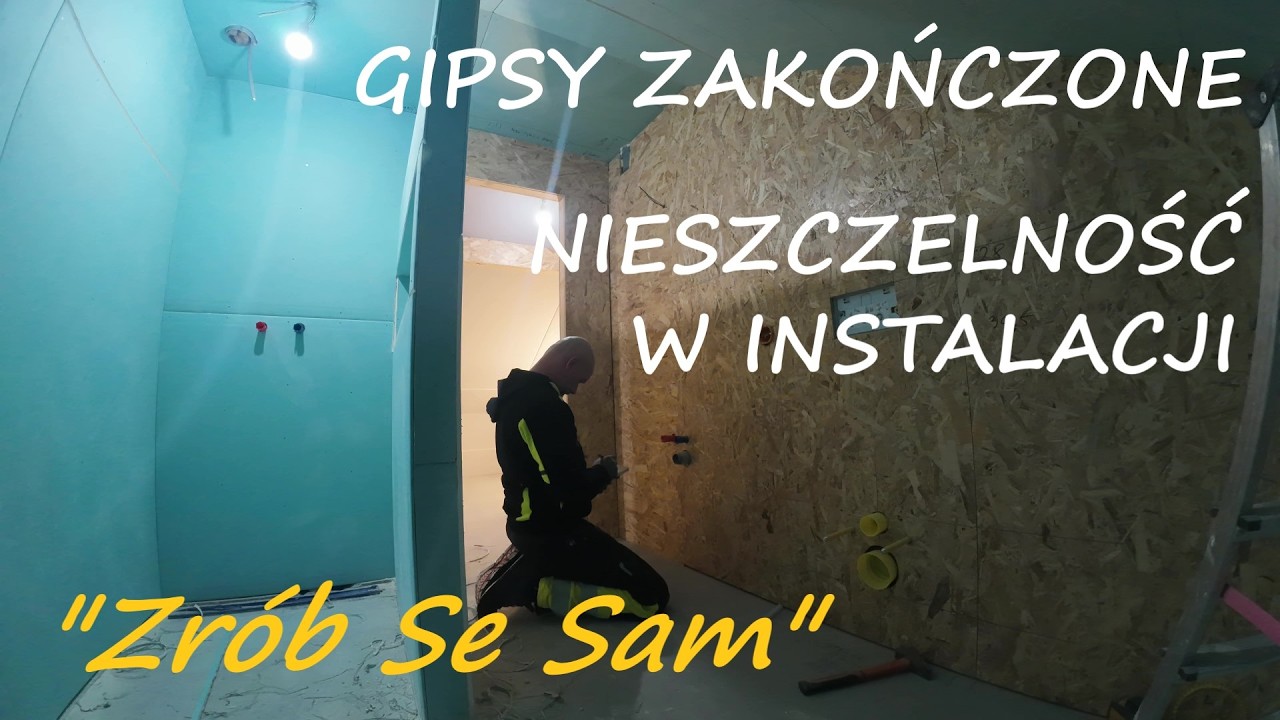 133#Gipsy na poddaszu i nieszczelna instalacja