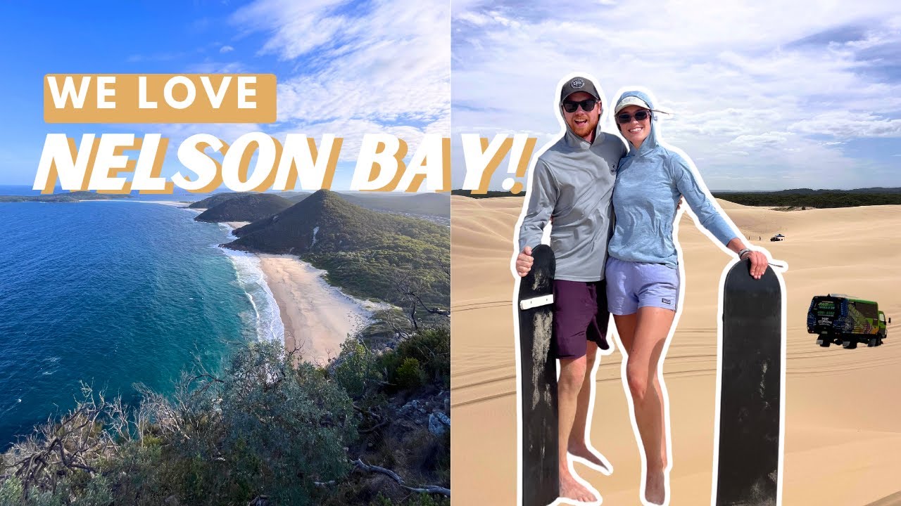 THE MOST UNDERRATED AUSTRALIAN TOWN || Sandboarding + Snorkelling Port Stephens  (Aussie Vlog #11)