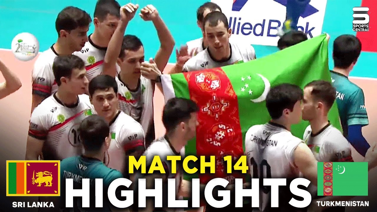 Full Highlights | Turkmenistan vs Sri Lanka | Match 14 | 2nd Engro Cava Volleyball Nations League 24