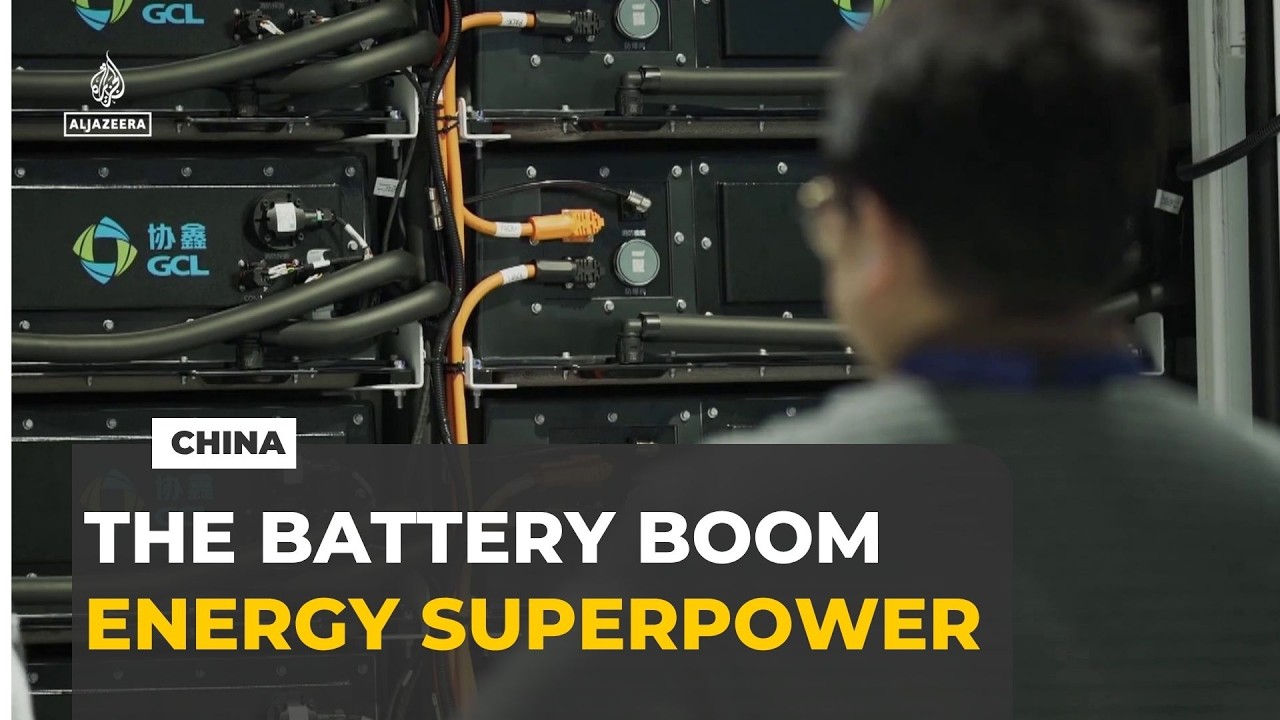 China bets on battery storage as the next clean energy frontier.