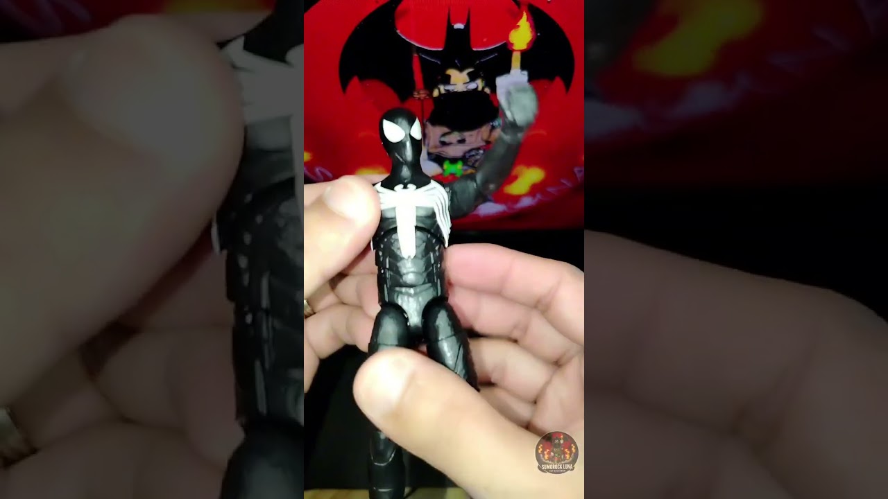 Unboxing Marbel Legends Gameverse Black Suit Spider-man 2