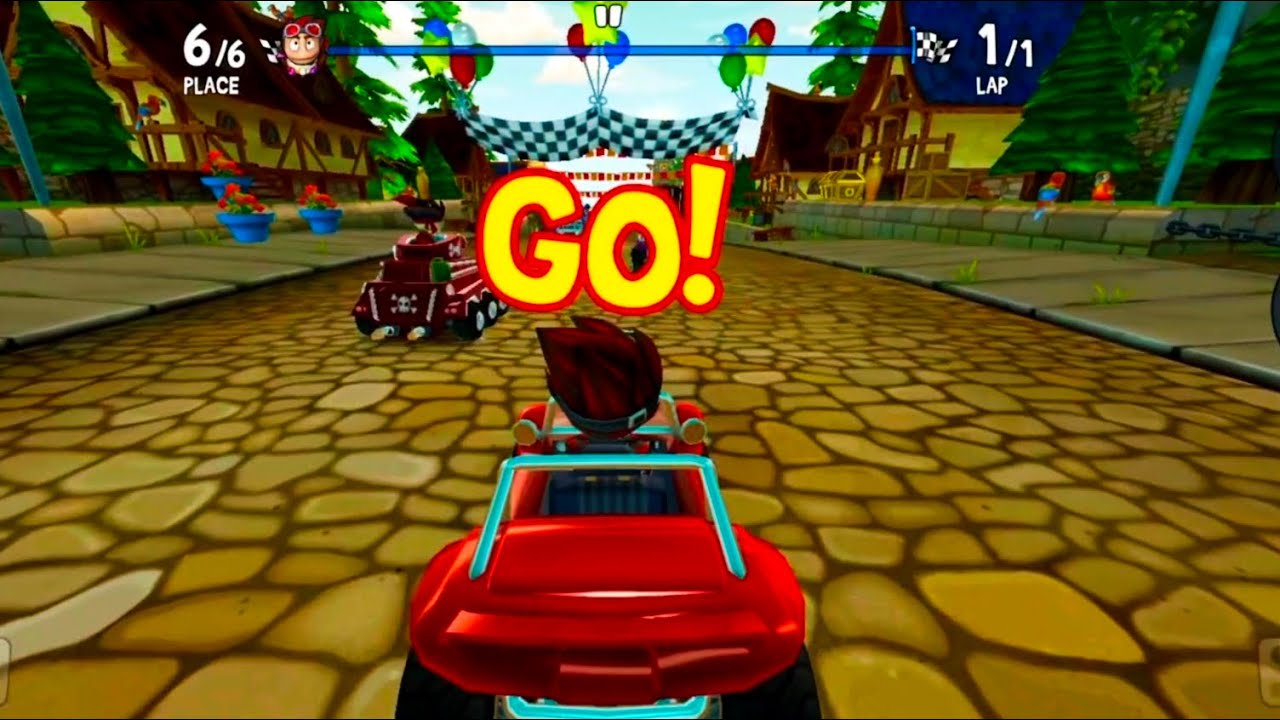 Beach Buggy Racing 2😮Gameplay Action-Packed Kart Racing With Hilarious Physics || Android, IOS Game✅