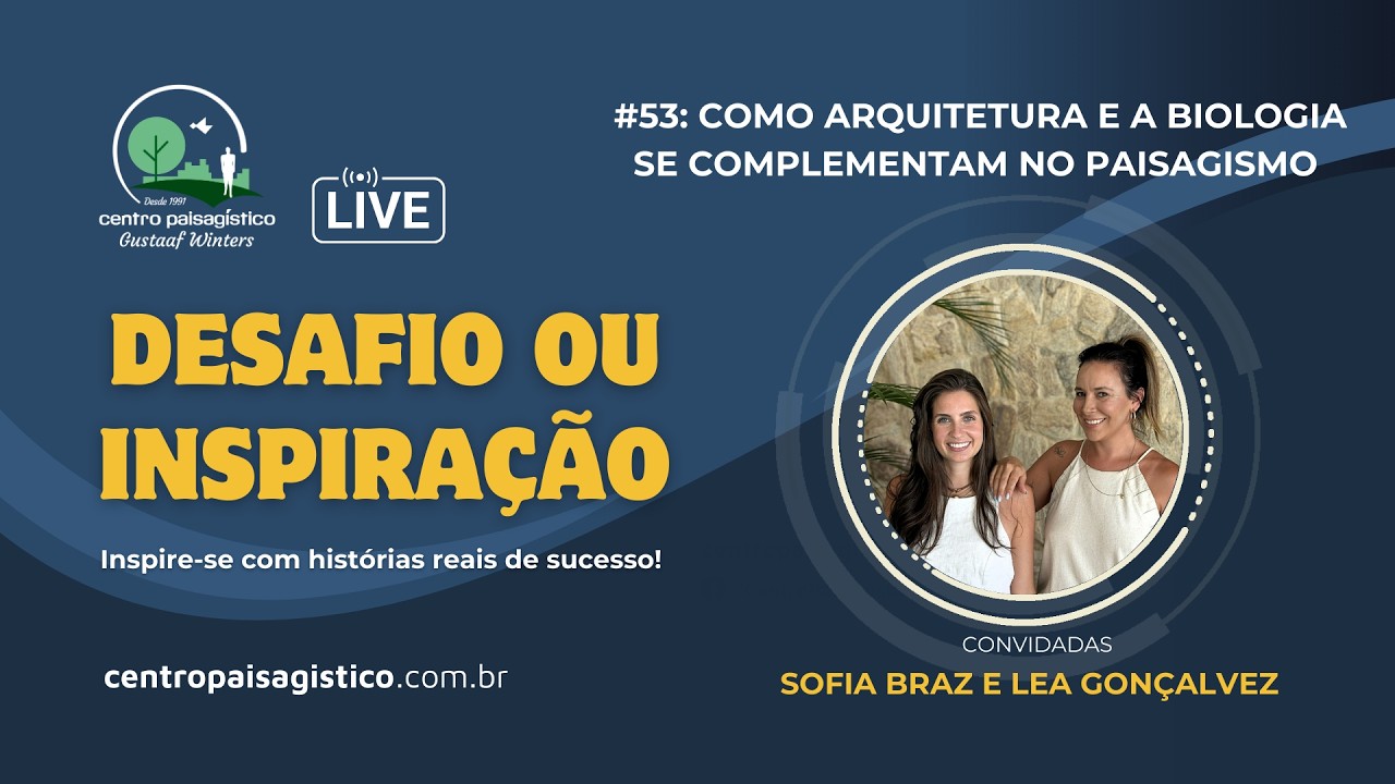 PAISAGISMO DA UNIÃO ENTRE ARQUITETURA E BIOLOGIA