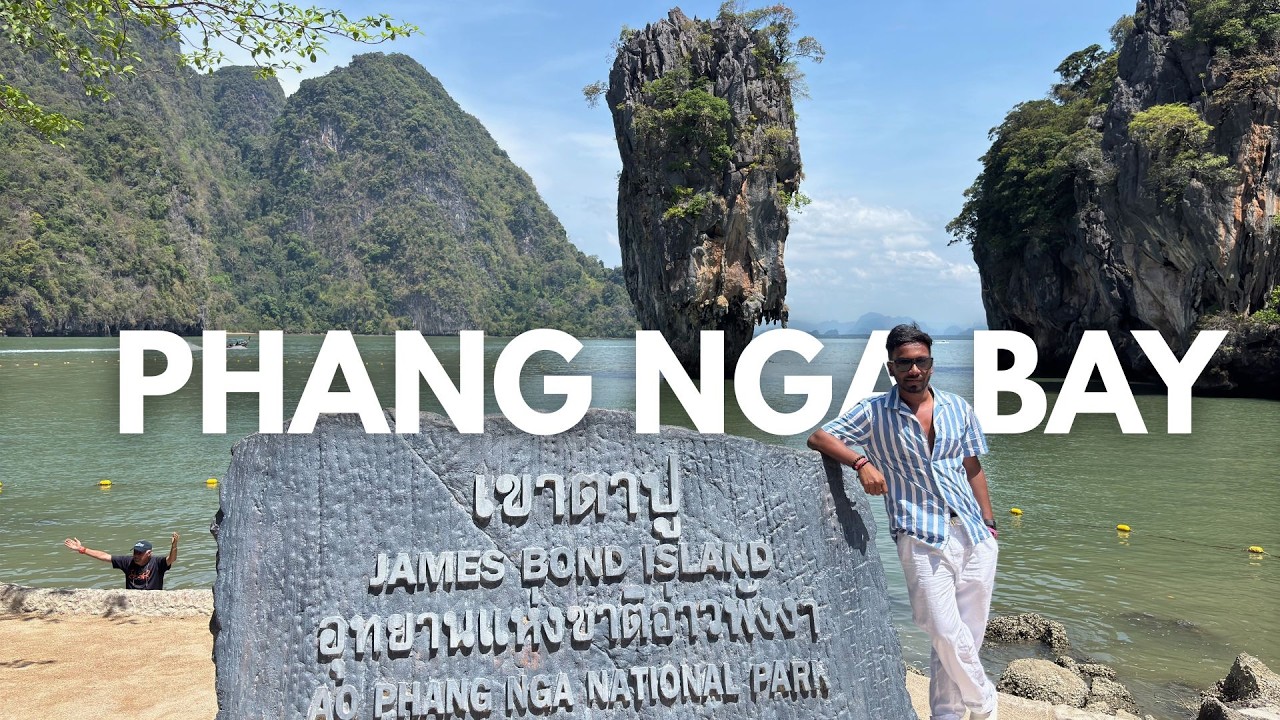 James Bond Island 🇹🇭 Canoeing Through Hidden Caves 😱