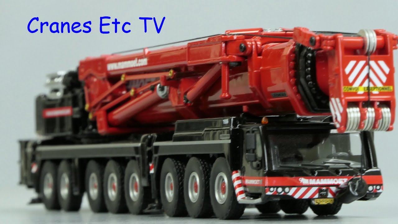 Мобильный кран Liebherr LTM 1500 «Mammoet» от Cranes Etc TV