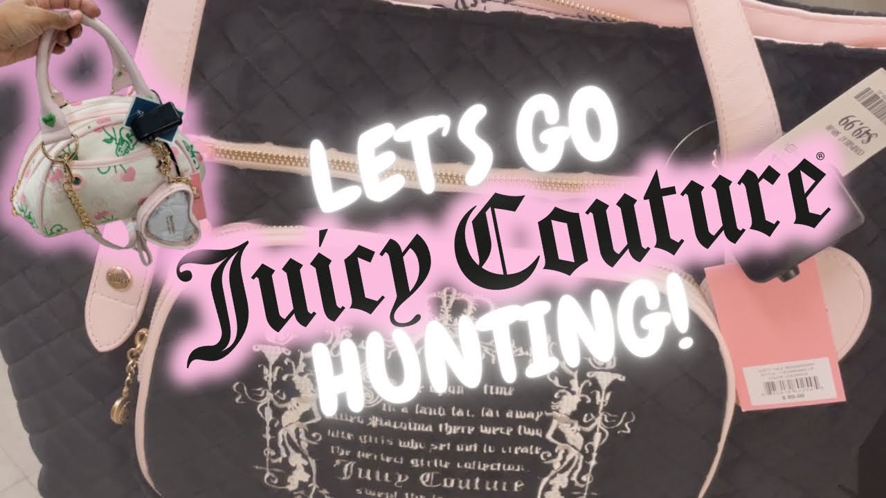 Let’s Go #Juicy Couture Hunting @ #marshalls @ #ross 🩵🫶🏾🤗