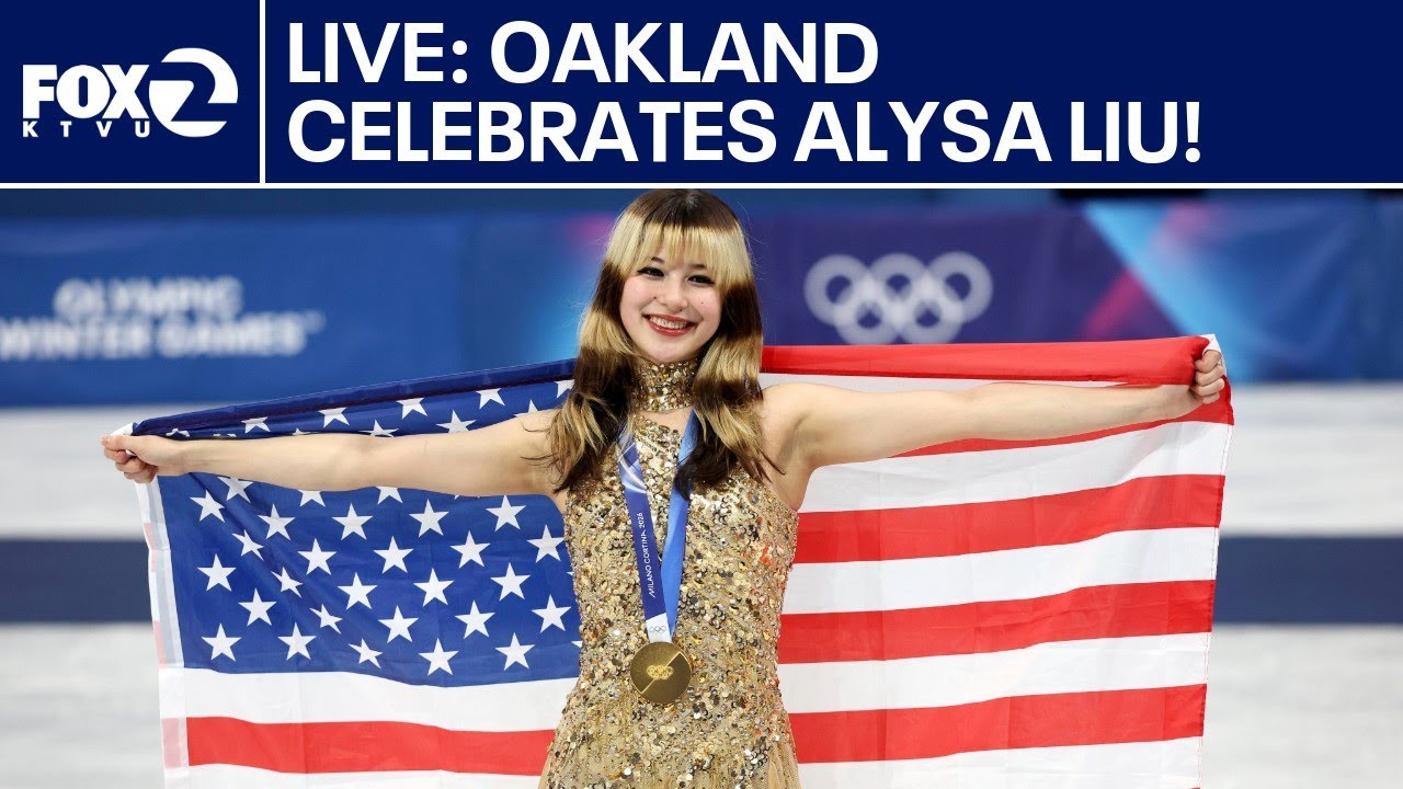 WATCH LIVE: Oakland rally for hometown Olympian Alysa Liu | KTVU