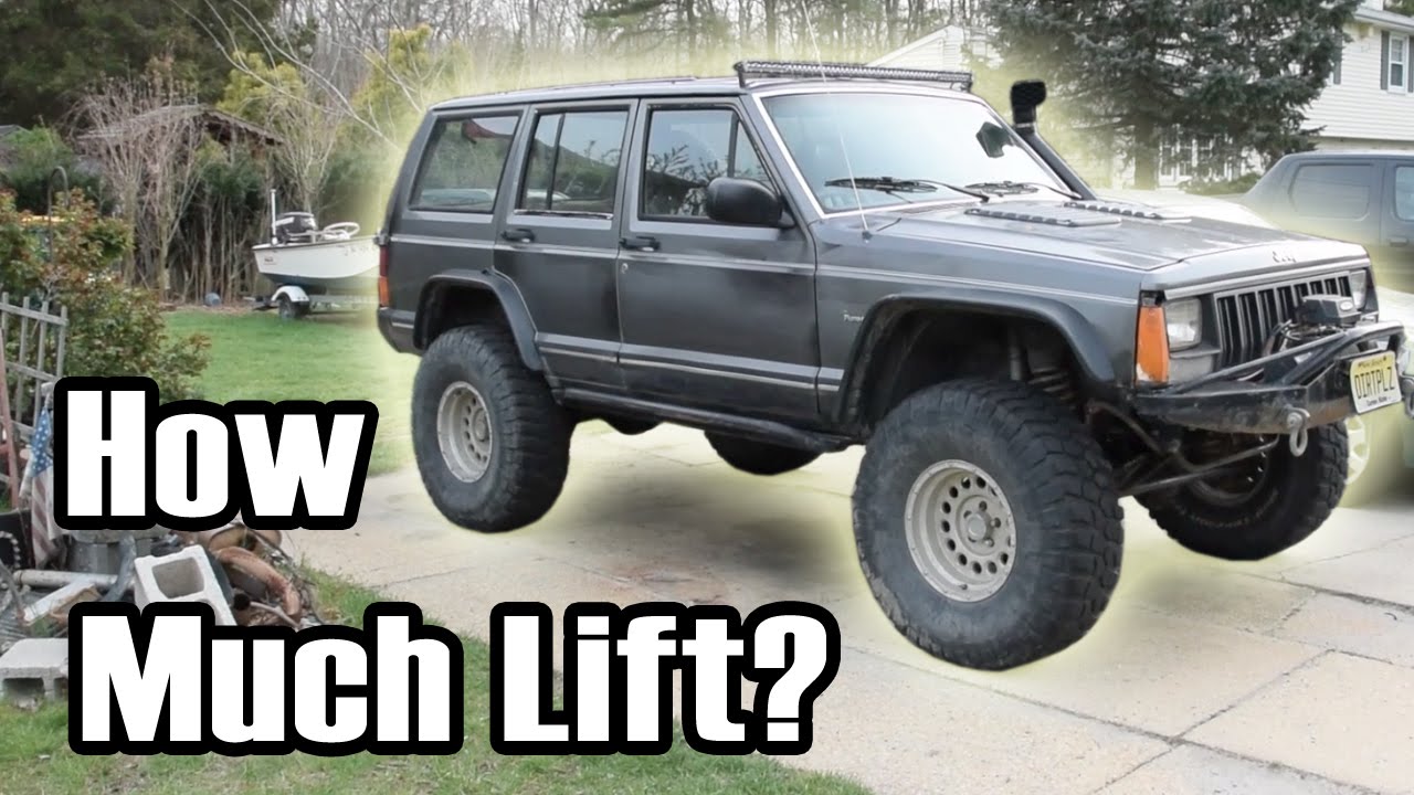 Measuring Lift Height on a Jeep Cherokee XJ