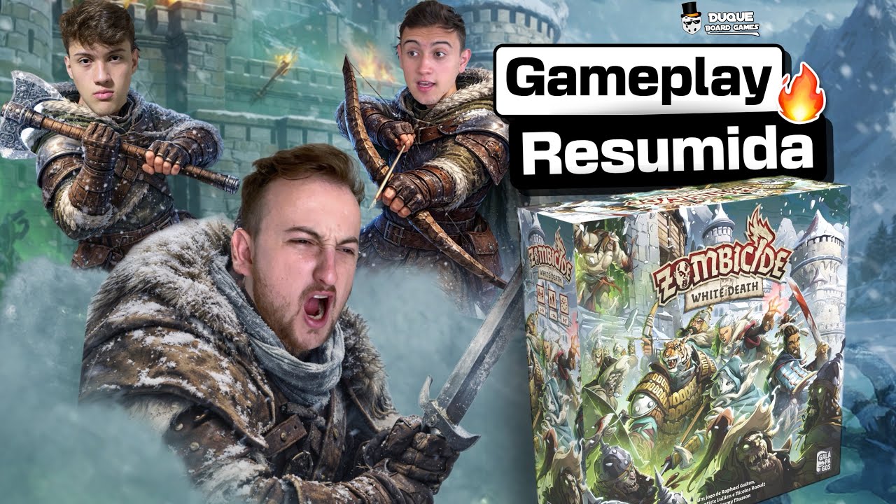 ZOMBICIDE WHITE DEATH - Gameplay resumida