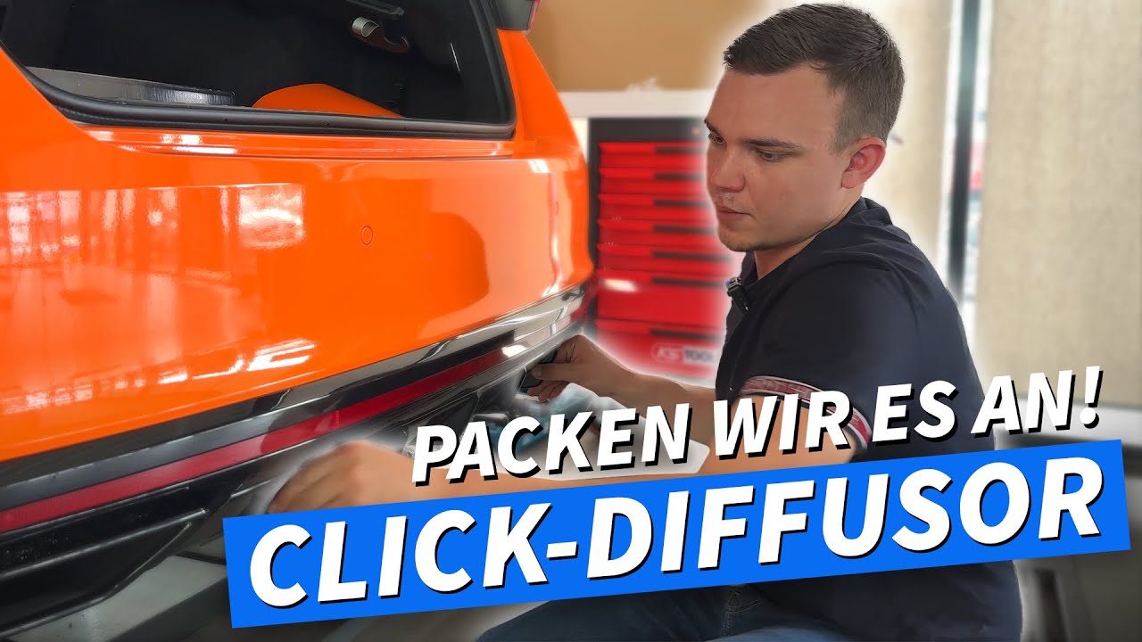 Click Diffusor Milotec Einbau | 04 Skoda Optik Boost 🟠⚫