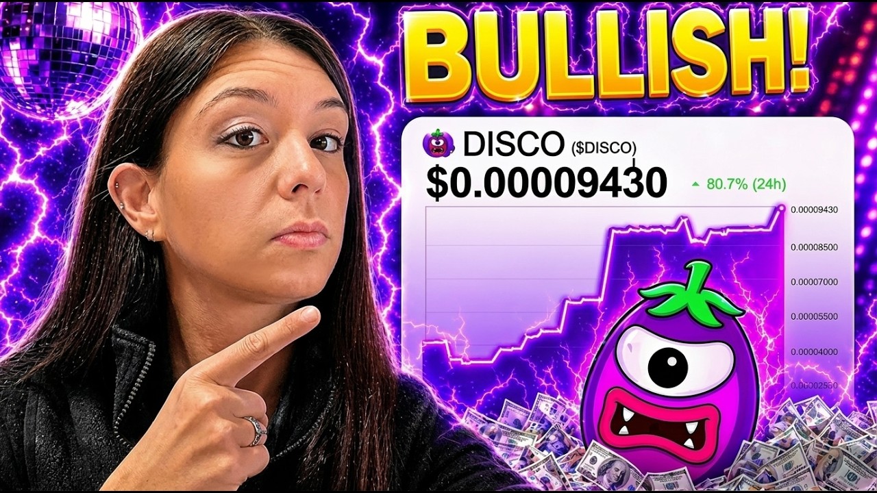 BULLISH HOT MEME 🔥 Is DISCO On Sol The NEXT 100X? $DISCO