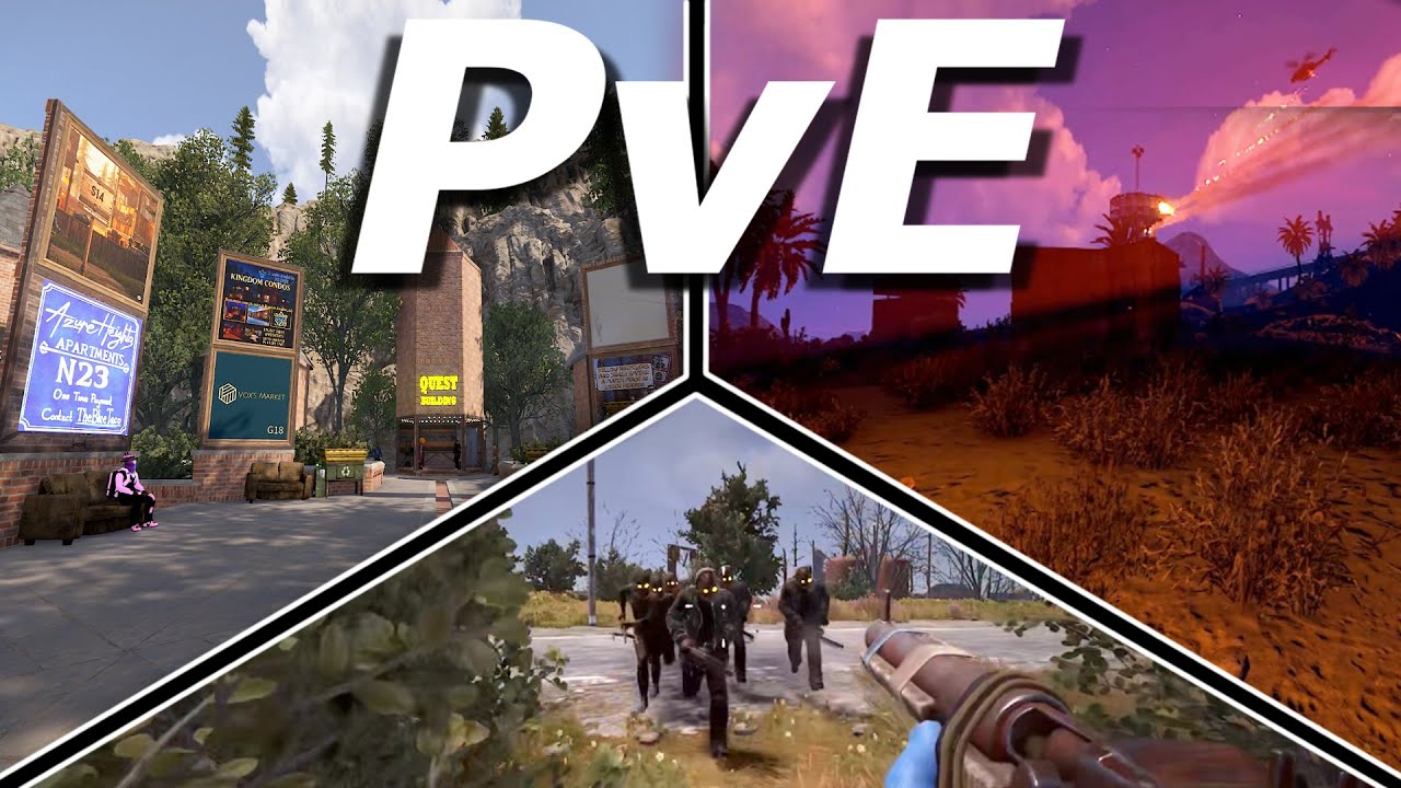 Исследуем причудливый мир PvE-серверов Rust