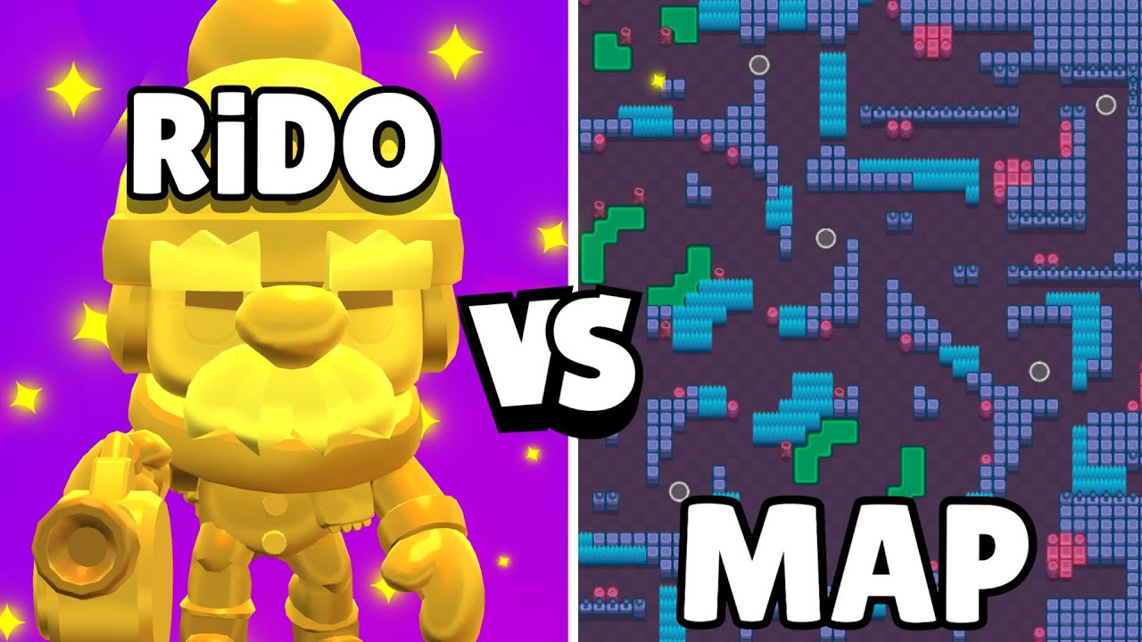 RİDO VS MAP / SOLO GALE KASIYORUM / BRAWL STARS