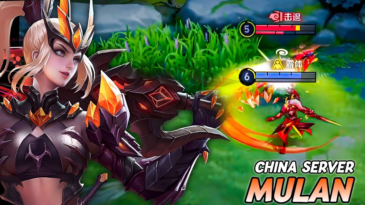 HOK CHINA MULAN - Top1 Mulan Gameplay - Legends Rank Honor of Kings China Server [ Watch & Learn ]