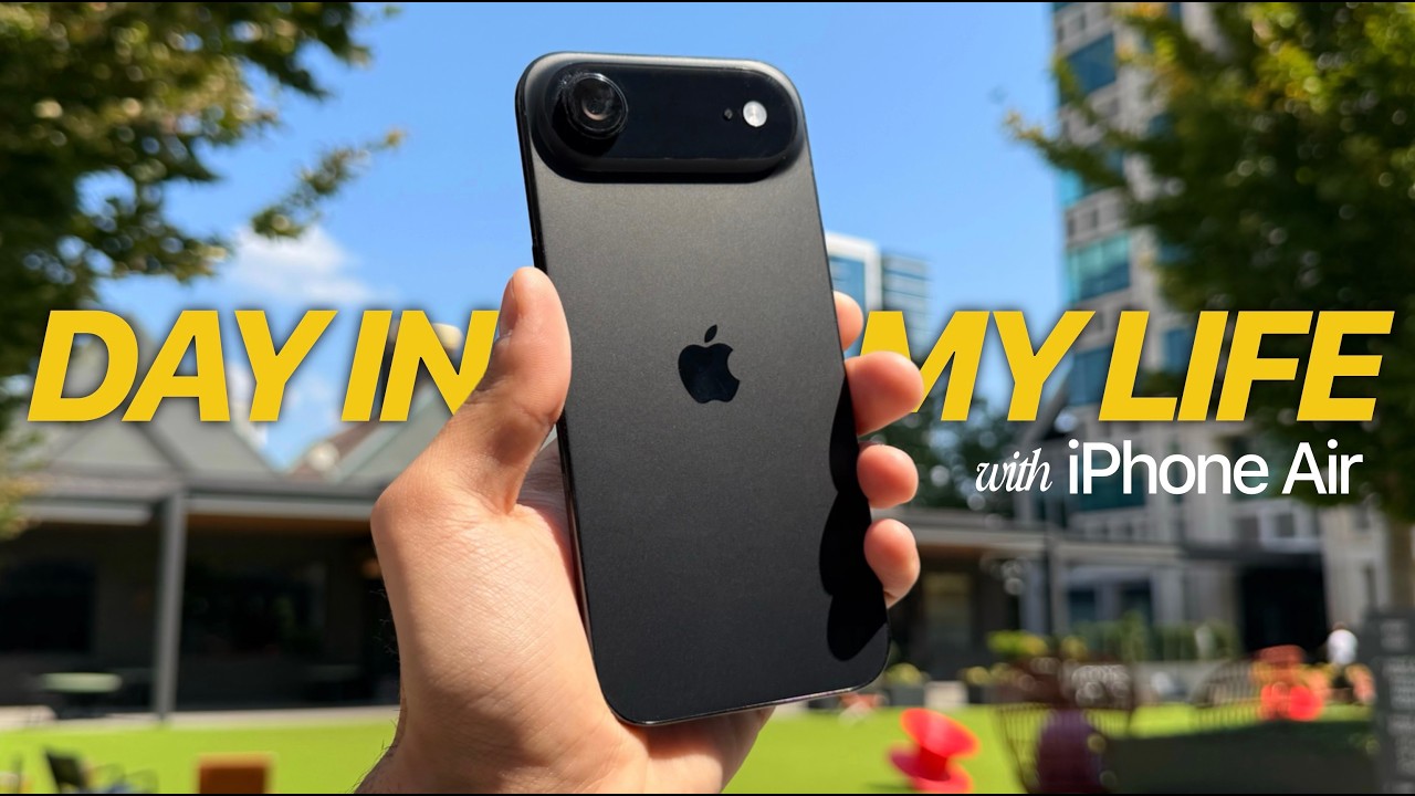 iPhone Air: настоящий день из жизни ✨