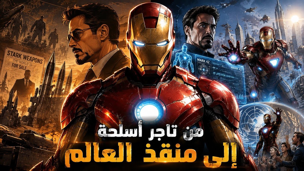 حكاية آيرون مان – من تاجر أسلحة إلى منقذ العالم