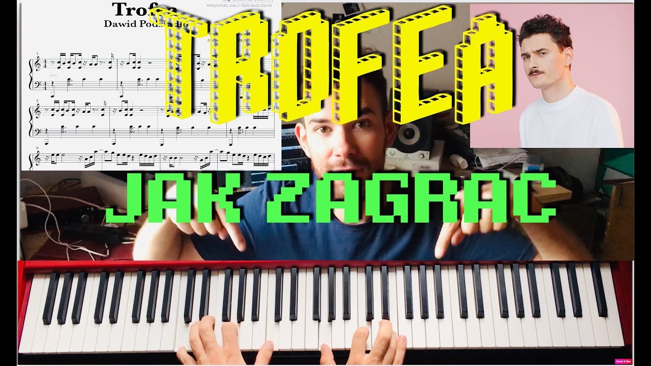 Trofea - Dawid Podsiadło [JAK ZAGRAĆ] Lekcja piano 1