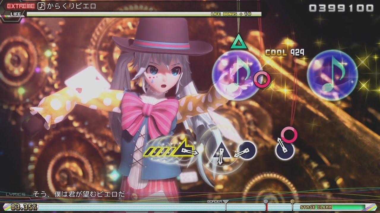 8★【初音ミク】からくりピエロ「Clockwork Clown」 Extreme Perfect 【Project DIVA Future Tone PS4】