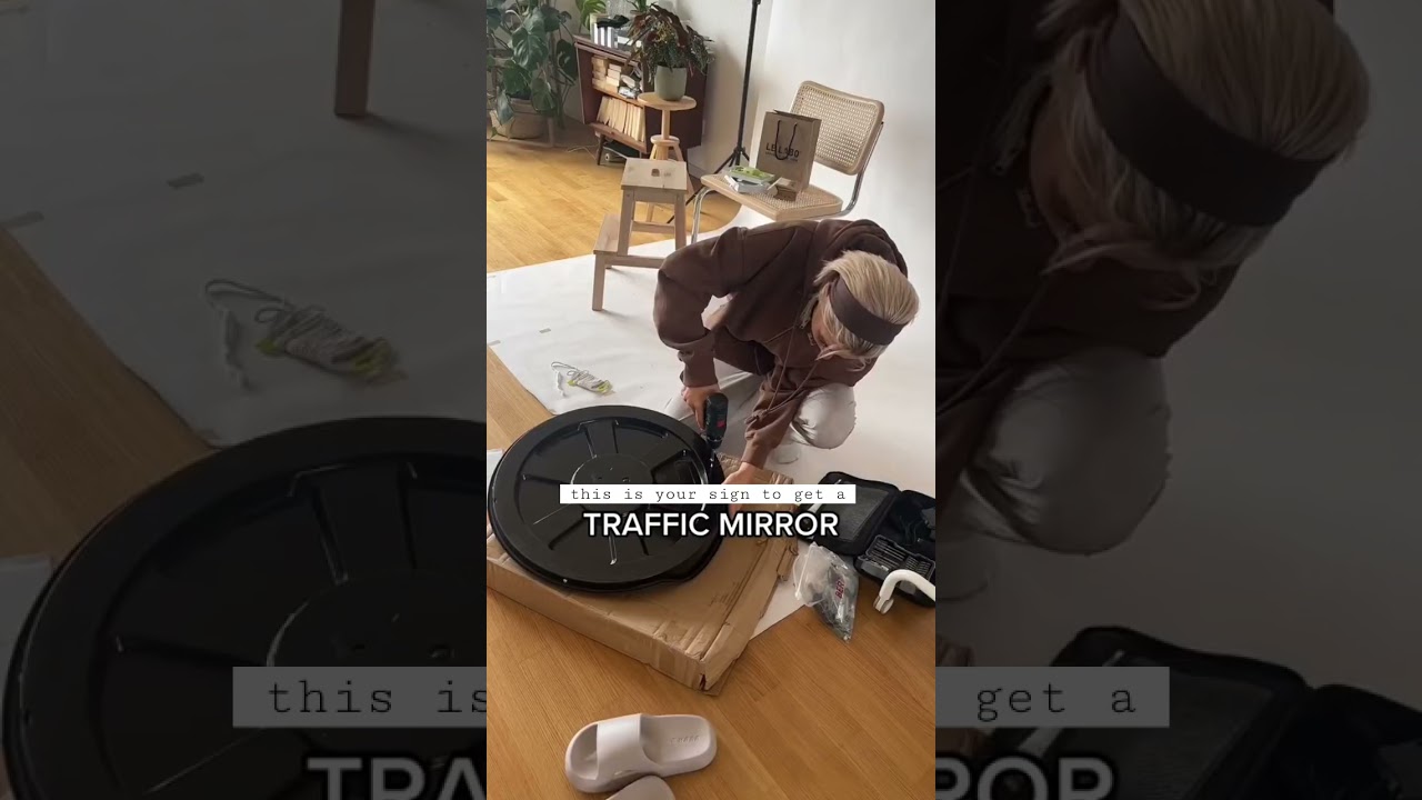 let&rsquo;s set up my traffic mirror together 🥹🪩 love it!!