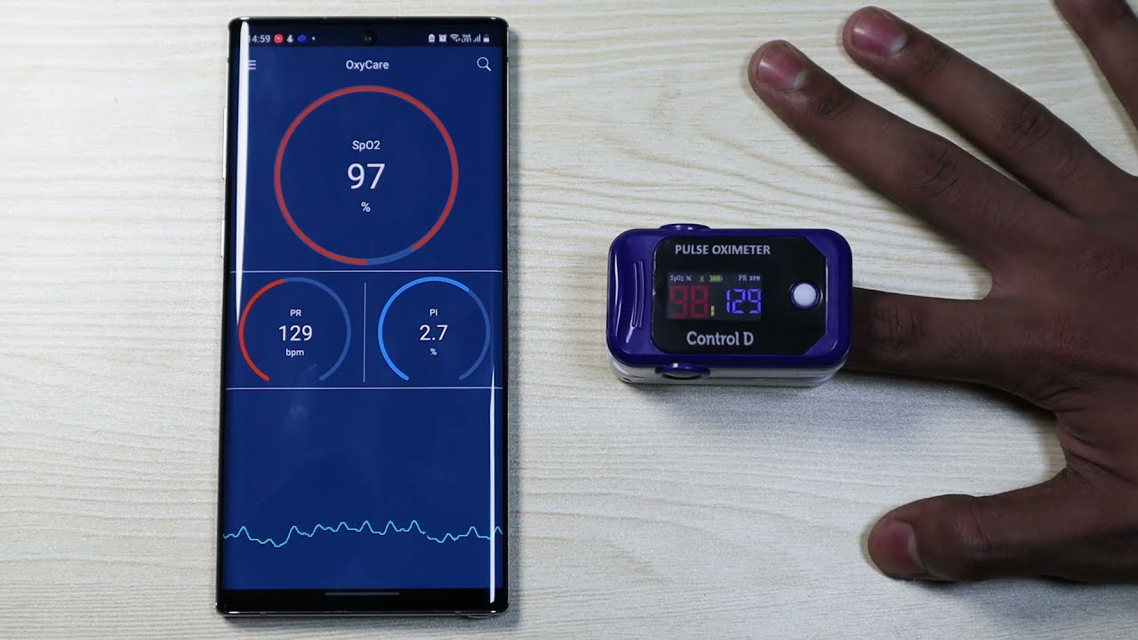 Control D Pulse Oximeter Usage Video