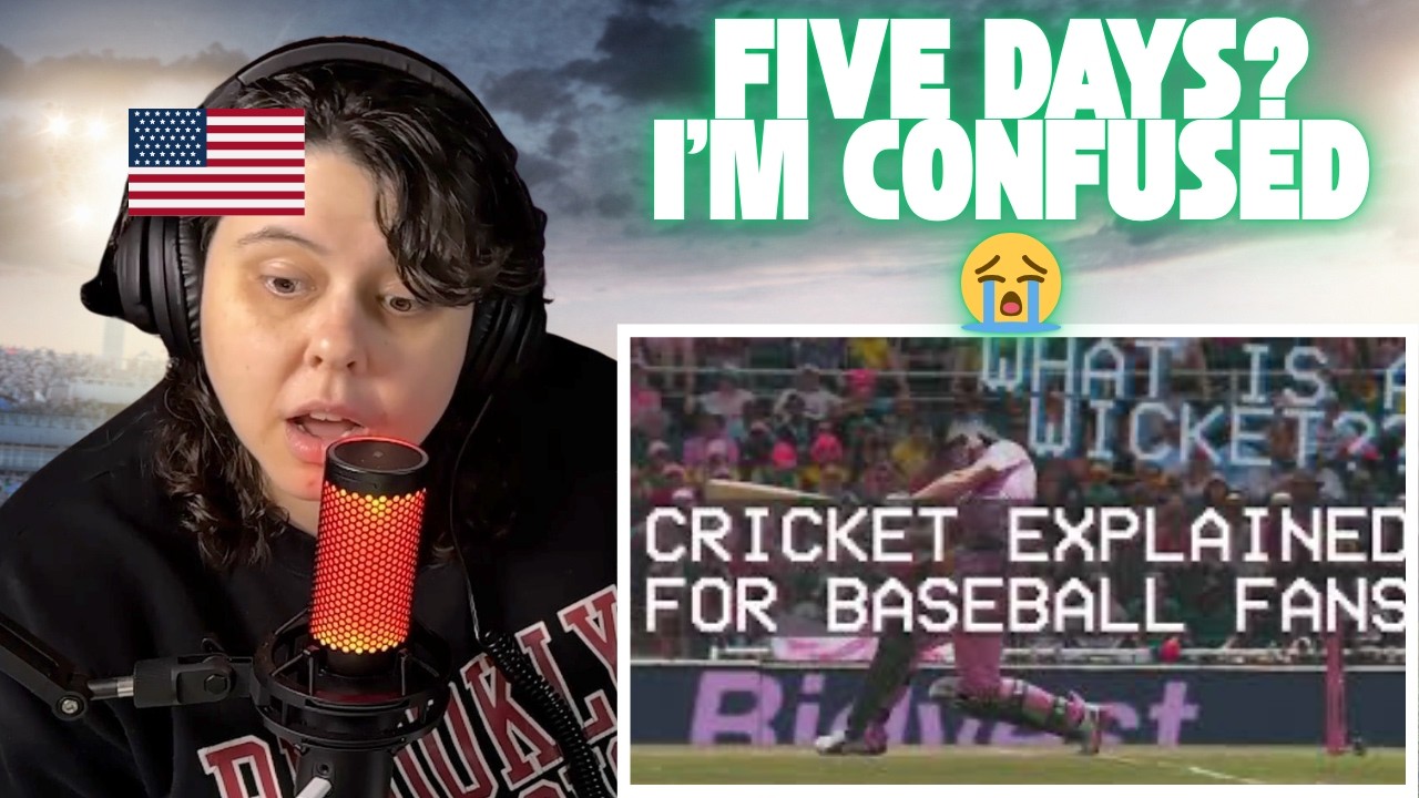 American Reacts: Cricket Explained for Baseball Fans 🏏 | Finally Understanding the Game