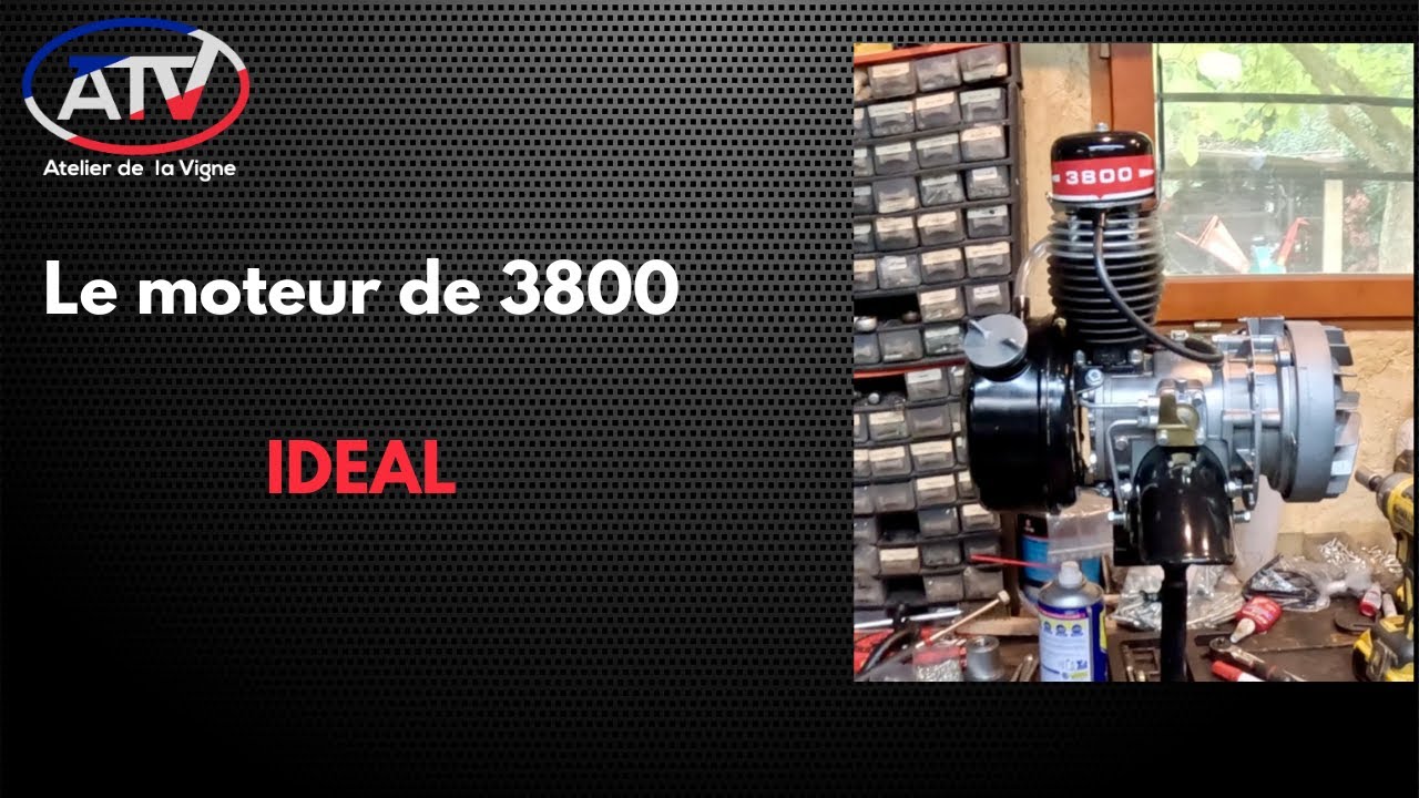 Montage complet d’un moteur Idéal pour Solex 3800