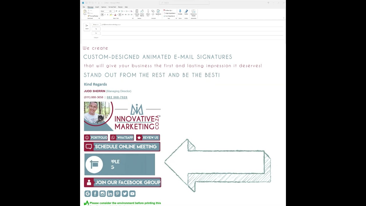 🌟 Elevate Your Email Communications with Animated Signatures! ✨
