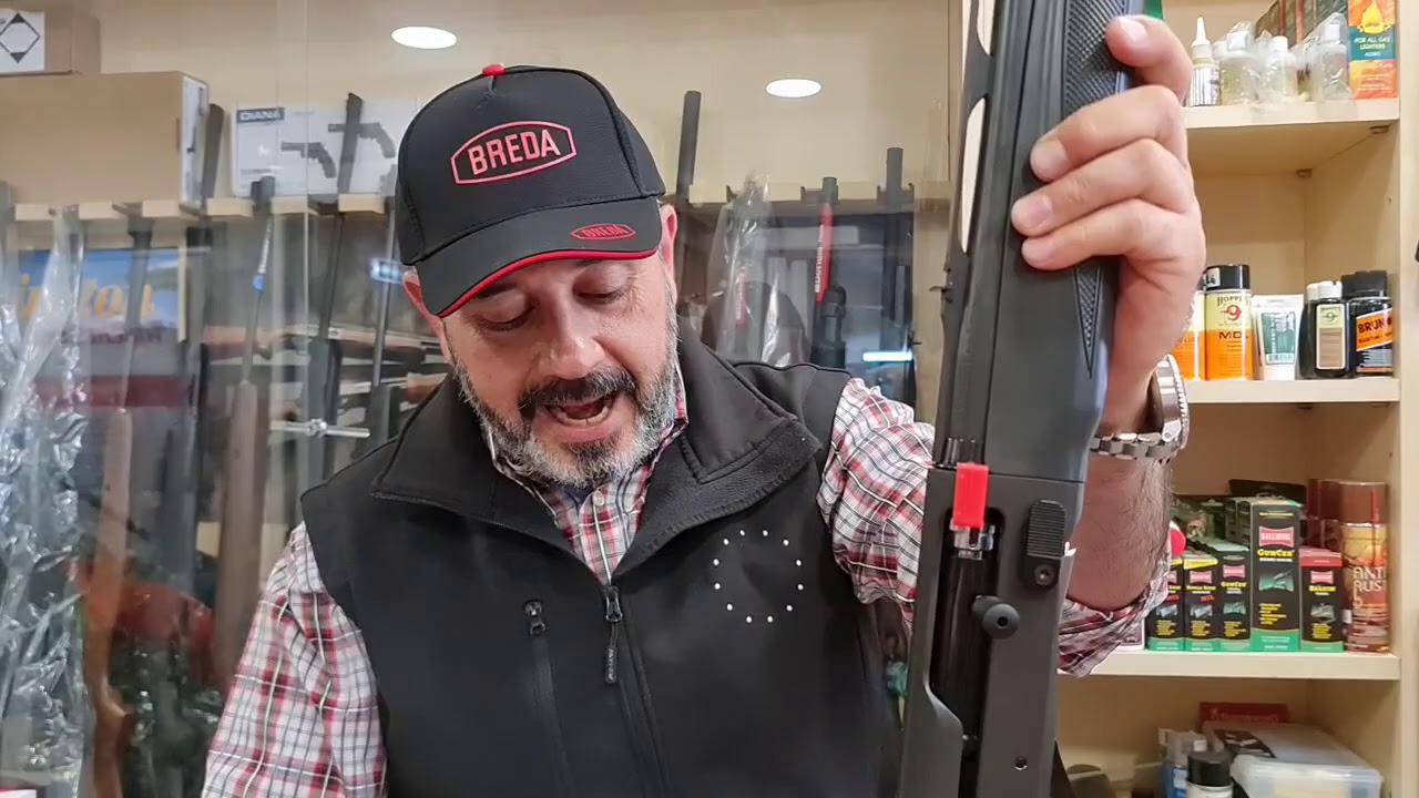 Breda B12i IPSC -3GUN competition ready by clear gun mastorakos.