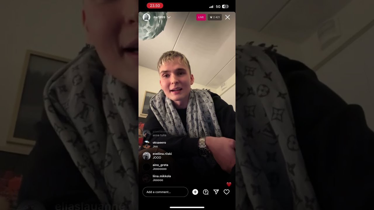 ibe - NYT (Instagram Live 2.11.2023)