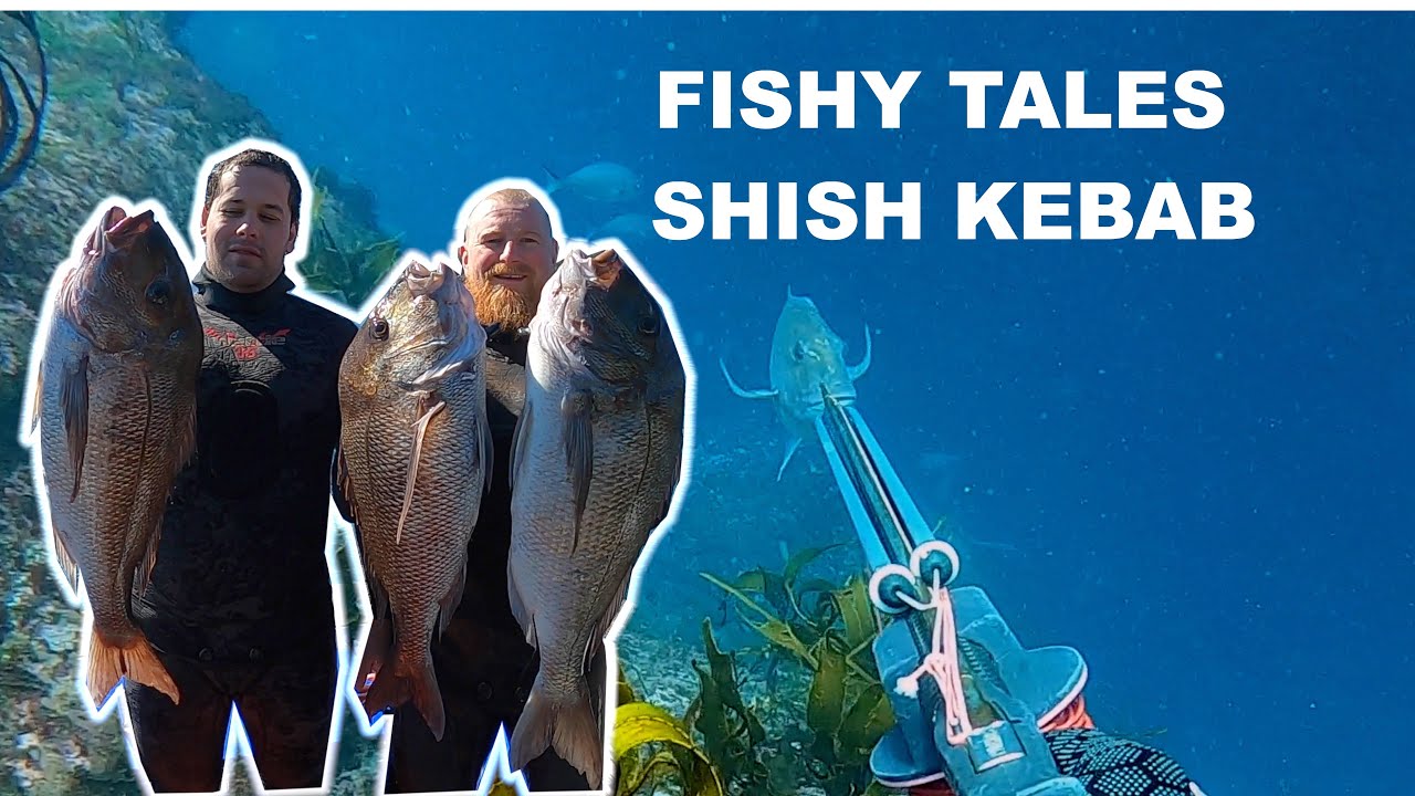 FISHY TALES- Ep 1 || BIG Snapper Shish Kebab || NZ Spearfishing