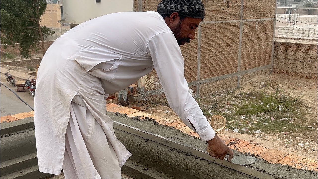 ASMR Modeling Design Work on Rooftop | Satisfying Construction | Like • Share • Follow
