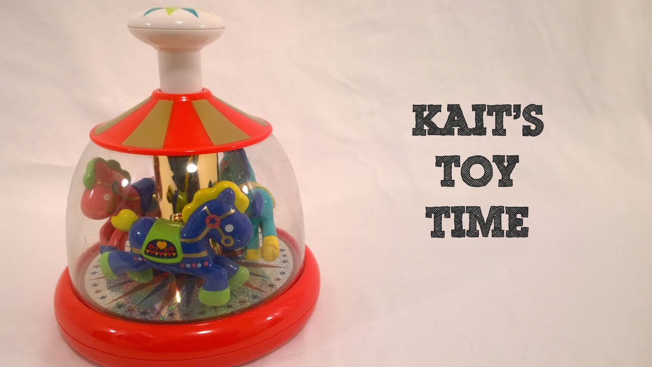 Kait's Toy Time! PlayGo Push n Spin Carousel