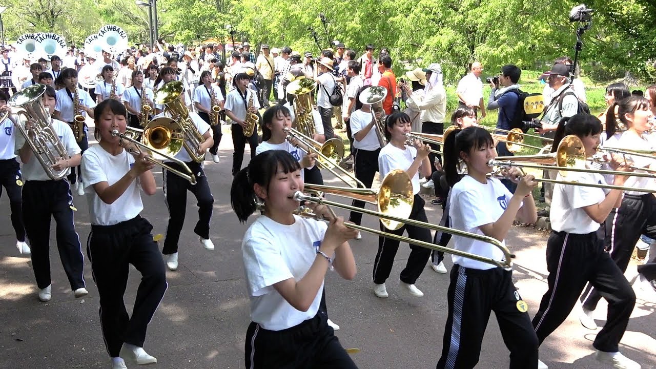 京都橘高校吹奏楽部　ブラスエキスポ2019 (wide f=17㎜) Kyoto Tachibana SHS Band