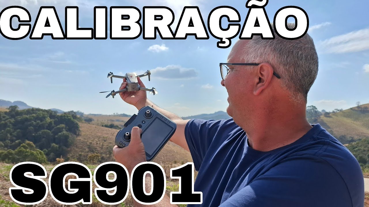 DRONE SG901 MAX COMO FAZER A CALIBRAÇÃO DA MANEIRA CORRETA E TOME CUIDADO É PERIGOSO