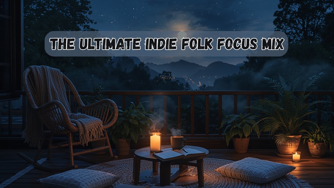 Cozy Indie Folk Pop — Peaceful Focus Music for Study, Relax & Happy Nights 🌙✨