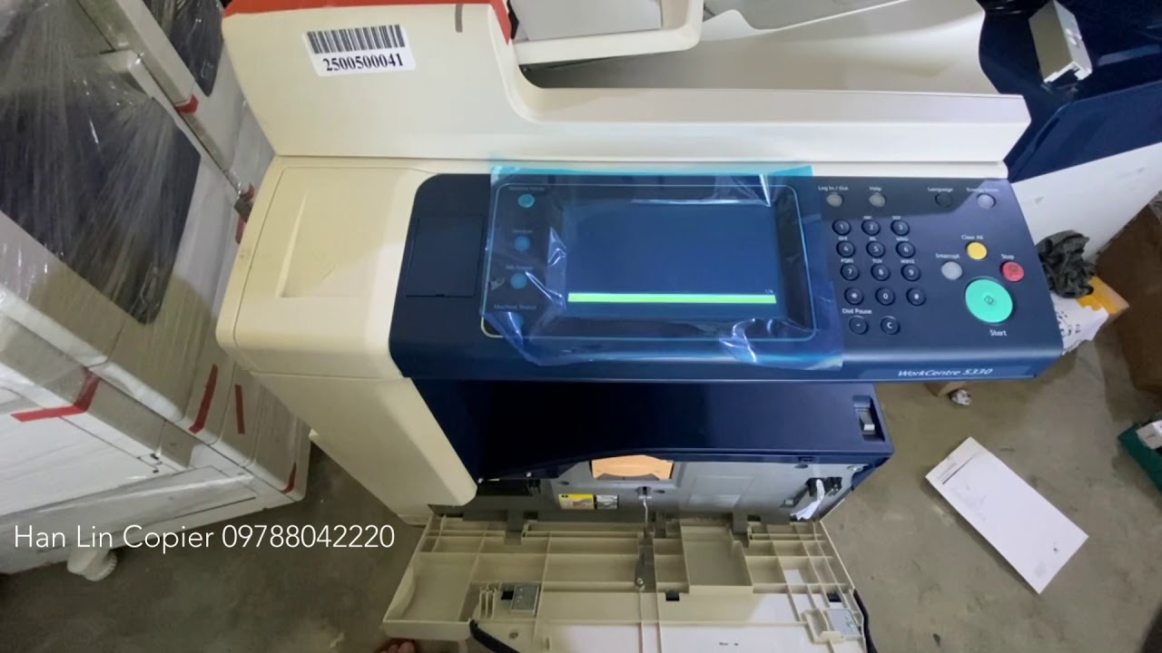 How to replace chip 100 percentage in xerox WC 53 series.