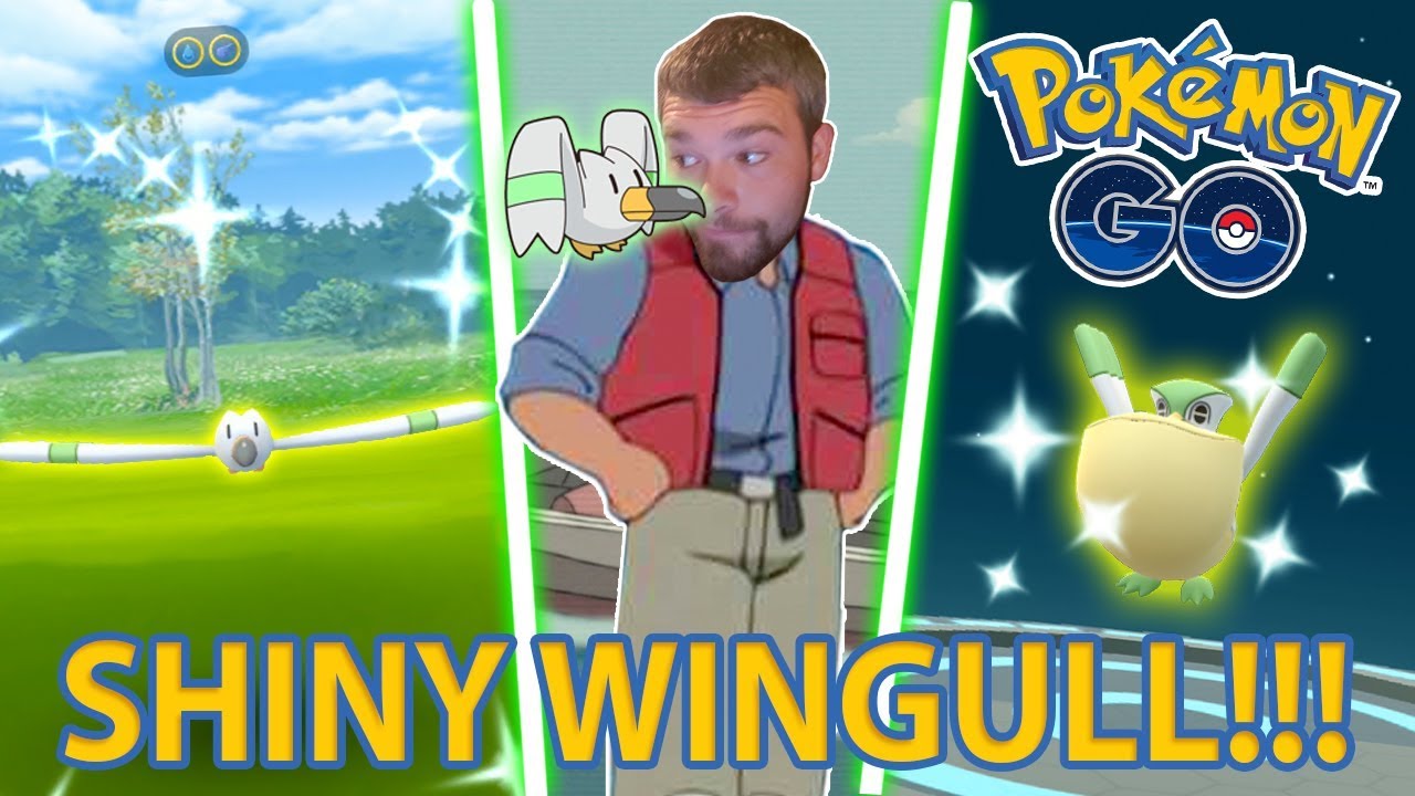 THE HUNT FOR SHINY WINGULL!!! (Pokemon GO)