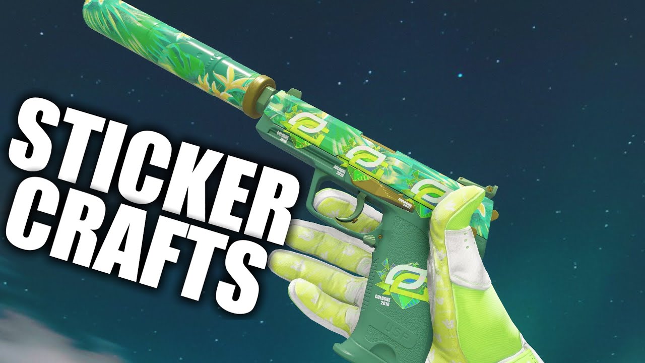 USP-S Tropical Breeze Sticker Crafts / Sticker Combos